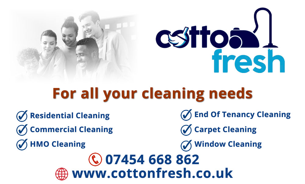 Cotton Fresh Cleaning Advertisement One